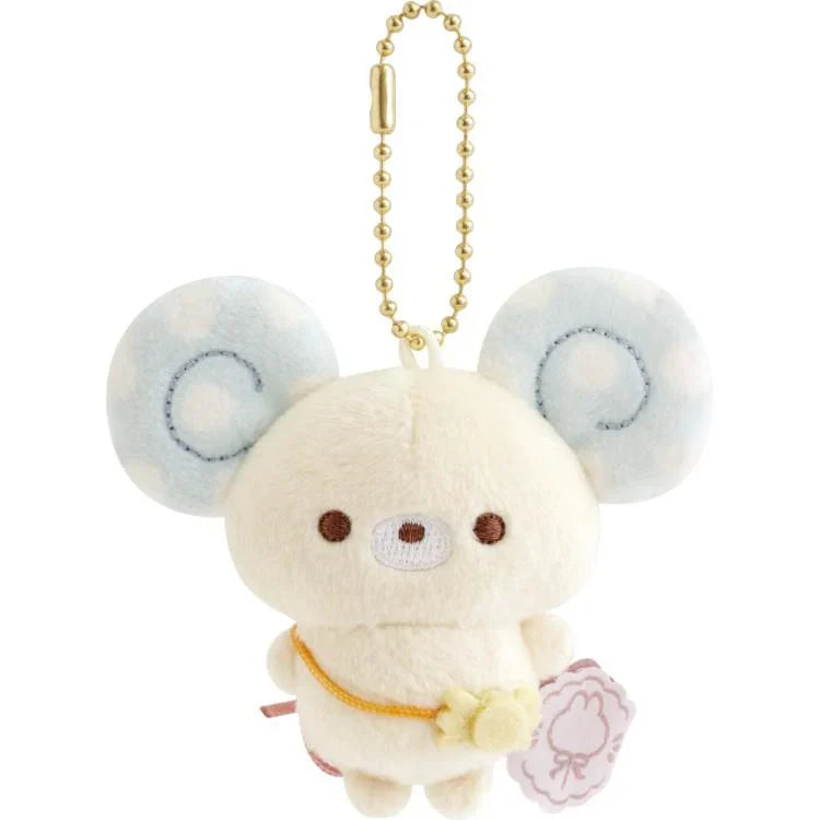 SAN X | Sugercocomuu Chu Pop Candy Pop Mini Plush Cleaner Keychain 70 x 50 x 30 mm (Lolli and Pop’s Candy Day)