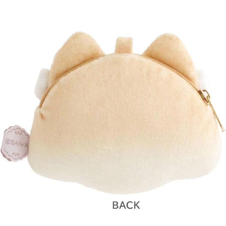 SAN X | Sufuon Plush Coin Case Keychain 85×105×35mm (Lolli and Pop’s Candy Day)