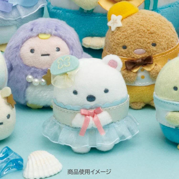 SAN X | Sumikko Gurashi Shirokuma Tenori Plush Doll 65×45×40mm (Penguin Lagoon)