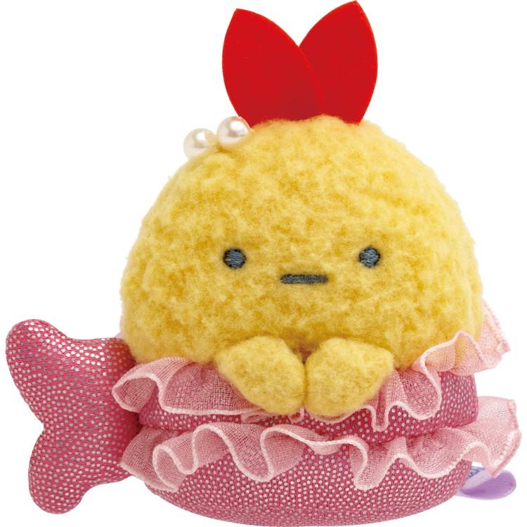 SAN X | Sumikko Gurashi Ebifurai no Shippo Tenori Plush Doll 65×45×40mm (Penguin Lagoon)