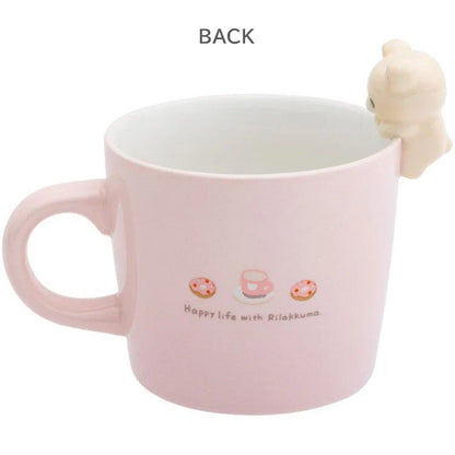 SAN X | Korilakkuma Mug with Mascot Nokkari Figure 120×120×105mm