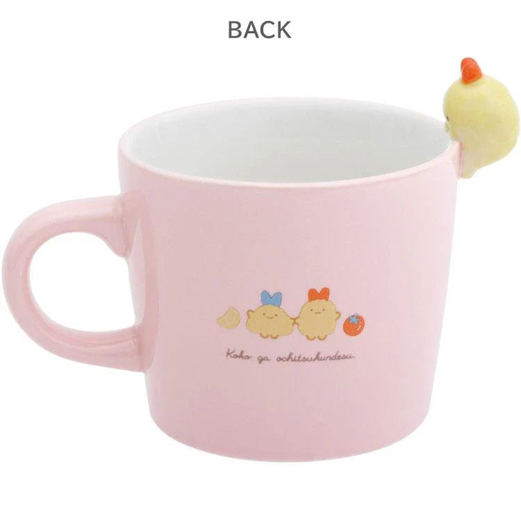 SAN X | Sumikko Gurashi Ebifurai no Shippo Mug with Mascot Nokkari Figure 120×120×105mm