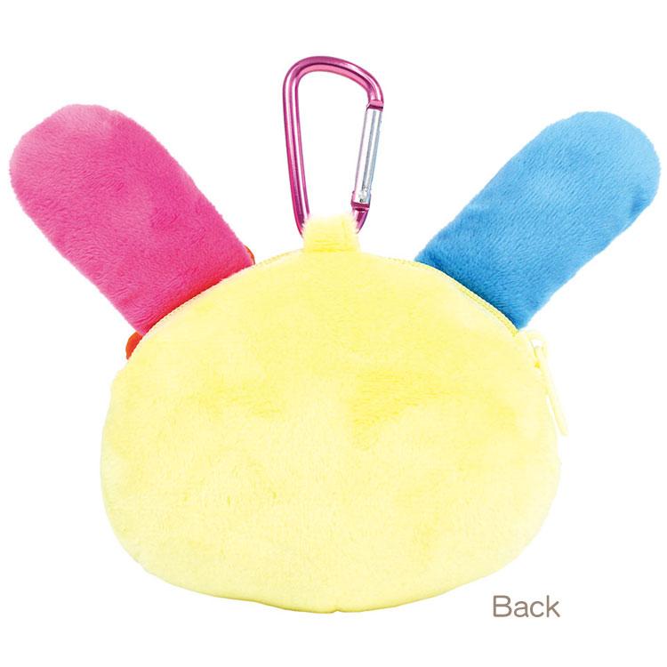 SANRIO | Usahana Plush Zipper Mascot Mini Pouch with Carabiner 200×110×50mm
