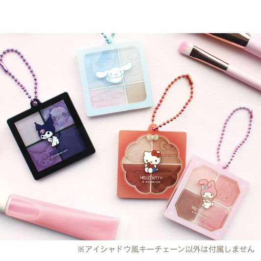 SANRIO | Secret Eyeshadow Style Acrylic Keychain Blind Box 56×50×5mm