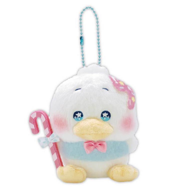 SANRIO | Pekkle Mascot Holder Bag Charm Plush Keychain 90×80×110mm (Dolly Mix Petit)