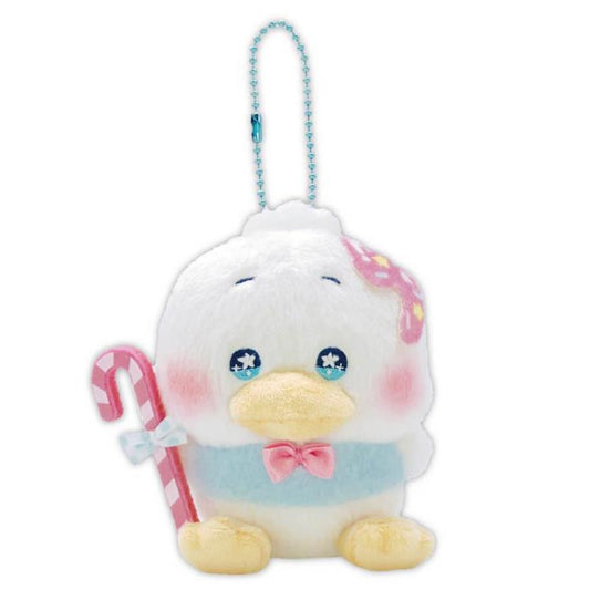 SANRIO | Pekkle Mascot Holder Bag Charm Plush Keychain 90×80×110mm (Dolly Mix Petit)