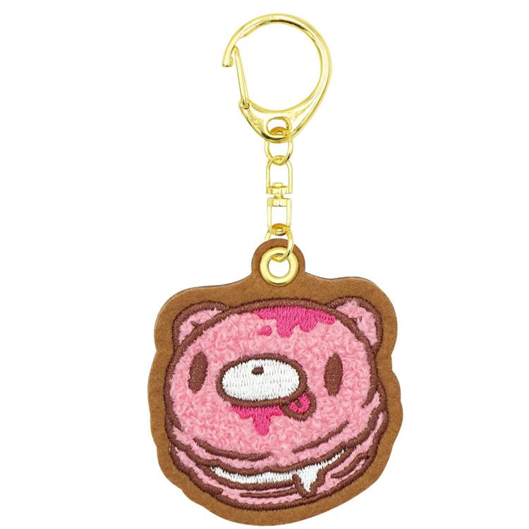Gloomy Bear | Chenille Embroidery Felt Key Chain 135× 44 x 5mm (Macaron)