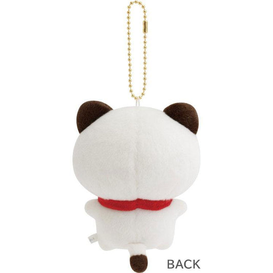 SAN-X | Ishitsuyo-chan Hanging Plush Keychain Mascot Holder Bag Charm 100×85×70mm (Junior Chan Appears)