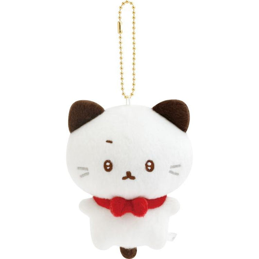 SAN-X | Ishitsuyo-chan Hanging Plush Keychain Mascot Holder Bag Charm 100×85×70mm (Junior Chan Appears)