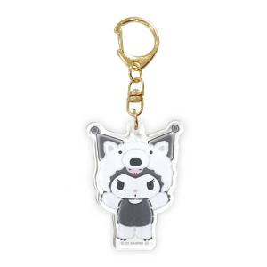 SANRIO | Kuromi Acrylic Keychain 54×41×3mm