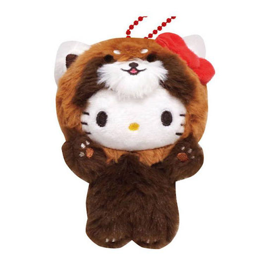 SANRIO | Hello Kitty Mascot Holder Bag Charm Plush Keychain 115×85×72mm (Cheers Banzai Series)