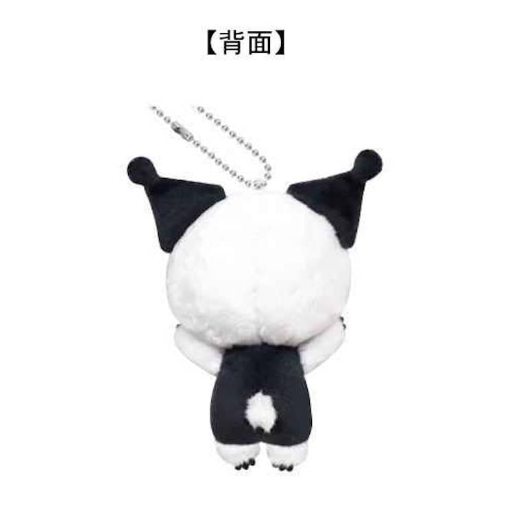 SANRIO | Kuromi Mascot Holder Bag Charm Plush Keychain 115×85×72mm (Cheers Banzai Series)