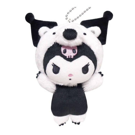 SANRIO | Kuromi Mascot Holder Bag Charm Plush Keychain 115×85×72mm (Cheers Banzai Series)