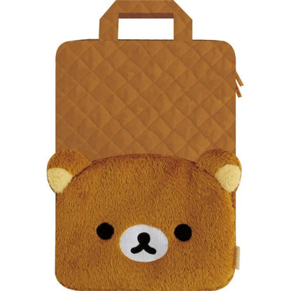 SAN-X | Laptop PC Bag Laptop Case Quilted Face 320×220×17mm (Stay With Me)