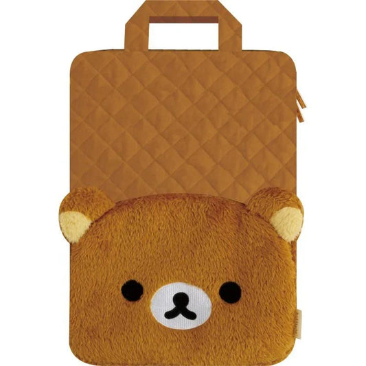 SAN-X | Laptop PC Bag Laptop Case Quilted Face 320×220×17mm (Stay With Me)