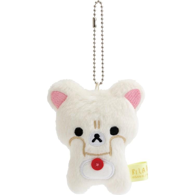 San-X | Korilakkuma Hanging Plush Plush Keychain 80×70×30mm (Rilakkuma Stay with Me Haggard & Drawn & Significantly