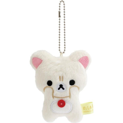 San-X | Korilakkuma Hanging Plush Plush Keychain 80×70×30mm (Rilakkuma Stay with Me Haggard & Drawn & Significantly