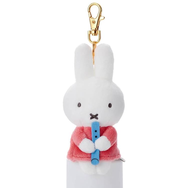 MIFFY | MIFFY & MUSIC Chokkori Plush Keychain Blue Whistle 120x60x50mm