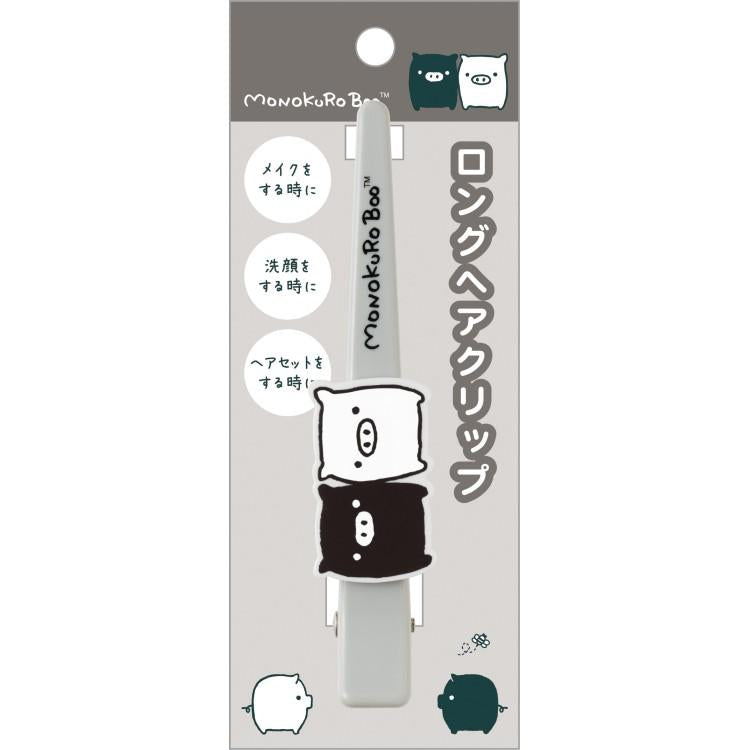 SAN-X | Retro Monochrome Boo Long Hair Clip 125×30×20mm