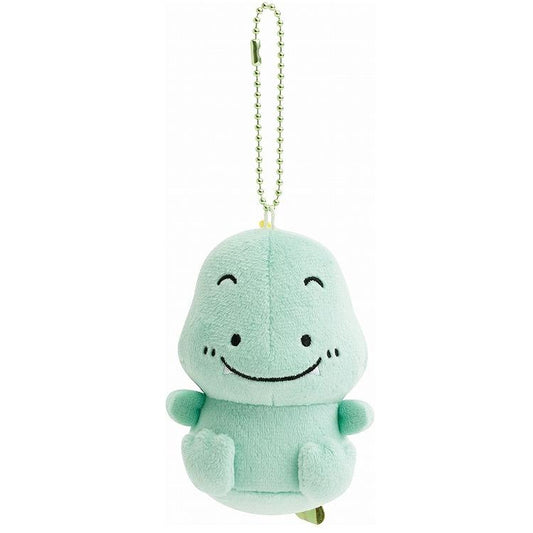 SAN-X | Dinosaur Green Keychain Plush Bag Charm Mascot 85×85×60mm (Always Together Kaiju Paradise Retro)