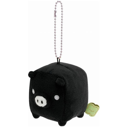 SAN-X | Retro Monochrome Boo Black Keychain Plush Bag Charm Mascot 85×85×60mm (Always Together)