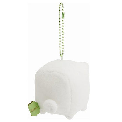SAN-X | Retro Monochrome Boo White Keychain Plush Bag Charm Mascot 85×85×60mm (Always Together)