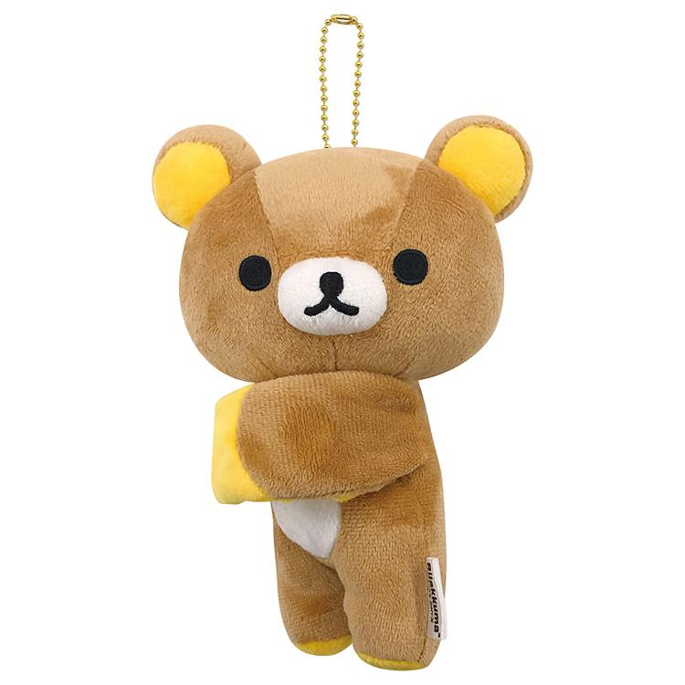 SAN-X | Rilakkuma Gyutto Mascot Bag Charm Keychain 190×110×90mm