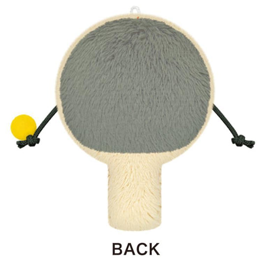 Sports x Mascot Fan Club Activities | Table Tennis Plush Keychain Bag Charm 80x80x40mm