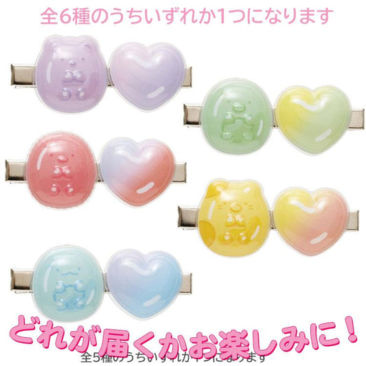 SAN-X | Sumikkogurashi Secret Puff Hair Clip Blind Box 60×60×30mm (Gummy Gummy Party Theme)