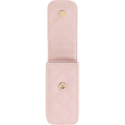 SAN-X | Chairoikoguma & Korilakkuma Lip Pouch with Carabine Ribbon Pink 100×50×35mm (Makeup Rilakkuma)