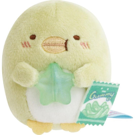 SAN-X | Sumikkogurashi Penguin? Tenori Plush SS 55×50×60mm (Gummy Gummy Party Theme)