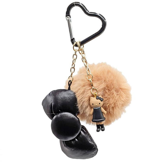SANRIO | Hello Kitty Style-up Long Legged Ribbon Strap KT74-01 142×95×50mm (Black)