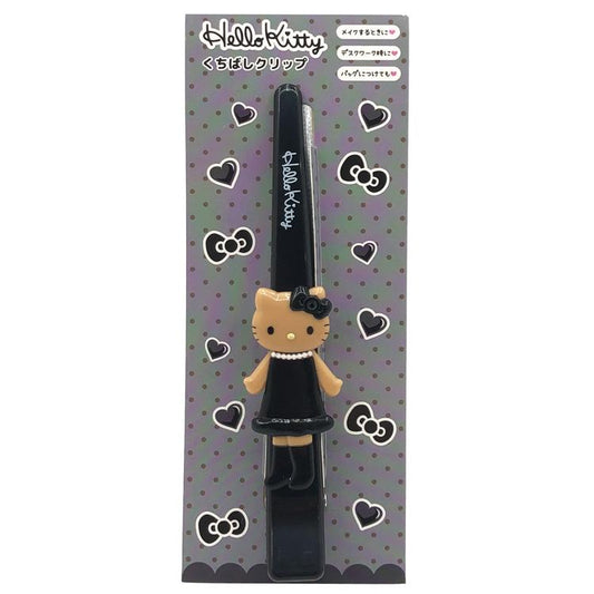 SANRIO | Hello Kitty Style-up Long Legged Duckbill Long Hair Clip 180×60×25mm (Black)