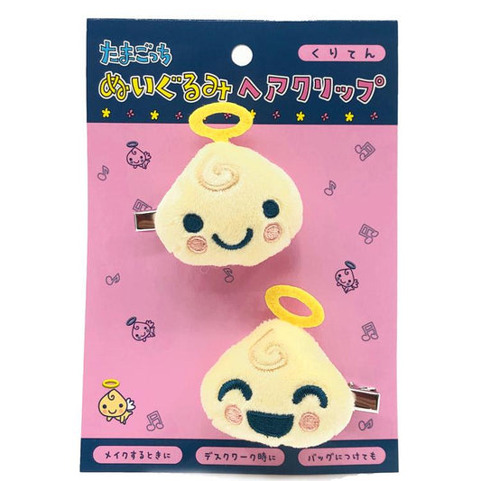 Tamagotchi | Chestnut Angel Kuriten Hair Clip Plush Multi Clip 125×175×40mm