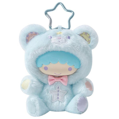SANRIO | Little Twin Stars Kiki Puff Mascot Keychain Bag Charm 120×90×60mm (Dreamy Journey)