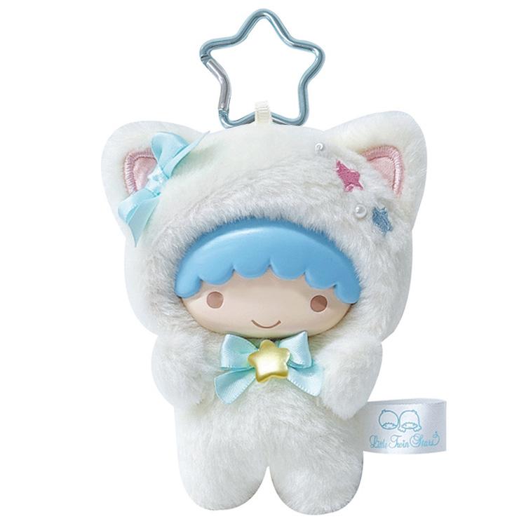 SANRIO | Little Twin Stars Kiki Cat Mascot Keychain Bag Charm 120×90×60mm (Dreamy Journey)