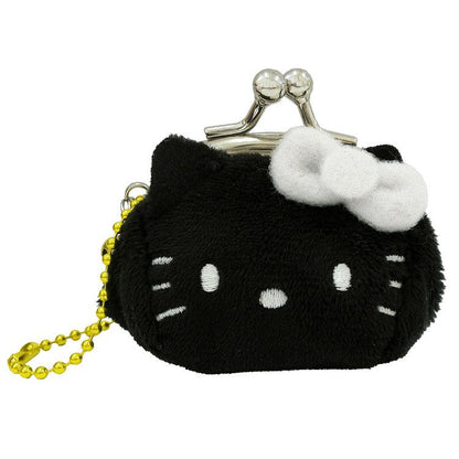 SANRIO | Hello Kitty Coin Purse Petite Clasp Keychain 65x55x45mm (Black)