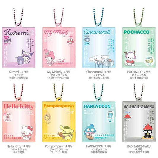 SANRIO | Secret Trading Cover Keychain Blind Box 61×45×3mm