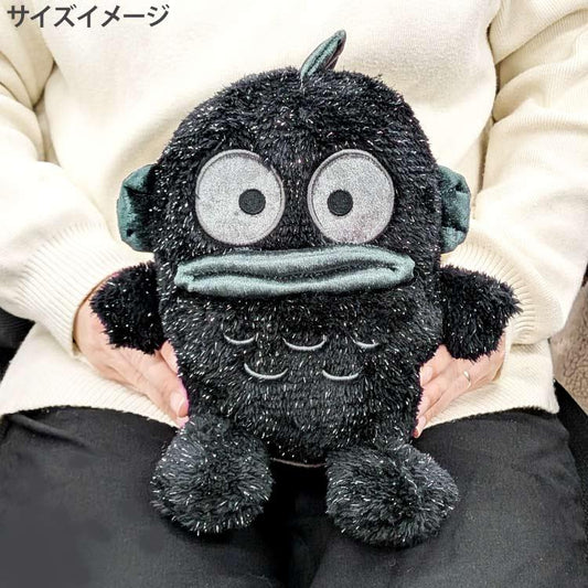 SANRIO | Hangyodon Plush Toy Plush Doll 240×240×190mm (Black Birthday)