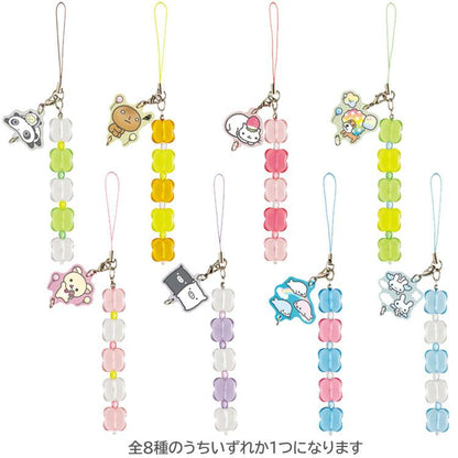 San-X | Secret Universe Bead Strap Collection Charm Blind Box 85x85x10mm (San-X Town )