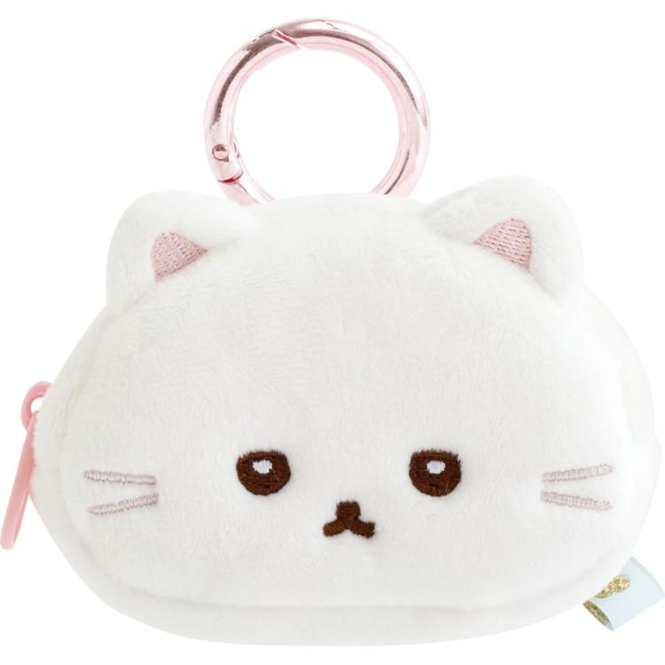 SAN-X | Ishiyowa-chan Junior-chan Kouhai-chan Plush Mini Pouch Keychain 65x90x40mm (Love My Favorite Idol)