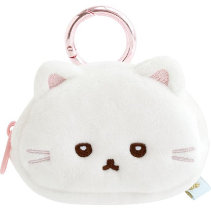 SAN-X | Ishiyowa-chan Junior-chan Kouhai-chan Plush Mini Pouch Keychain 65x90x40mm (Love My Favorite Idol)