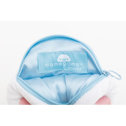 San-X | Mamegoma Plush Pouch 100x140x50mm (San-X Universe Character Series)