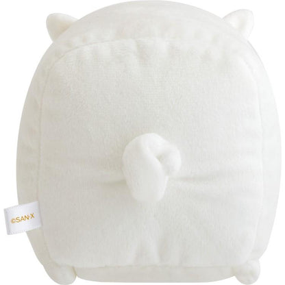 San-X | Monokuro Boo White Plush Toy Plush Doll 80x130x160mm (San-X Universe Character Series))