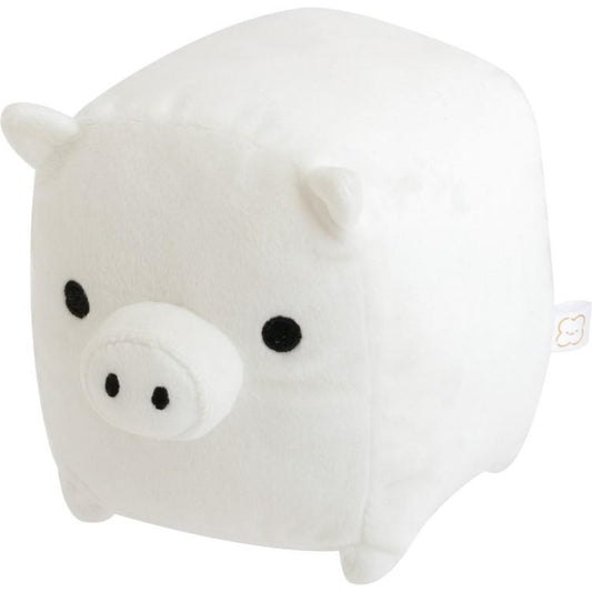 San-X | Monokuro Boo White Plush Toy Plush Doll 80x130x160mm (San-X Universe Character Series))