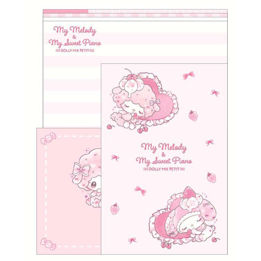 SANRIO | My Melody & My Sweet Piano Volume Up Letter Set (Letter Paper+Envelopes+Message Cards)