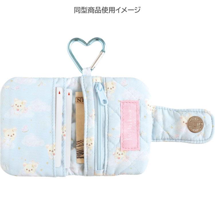 SAN-X | Rilakkuma Korilakkuma Rabbit Coin Case  100×80×25mm (Lots of Korilakkuma)