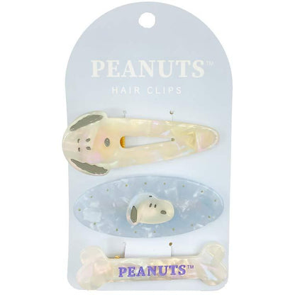 Peanuts | Snoopy Shell Holographic Hairpin Set 28×69mm