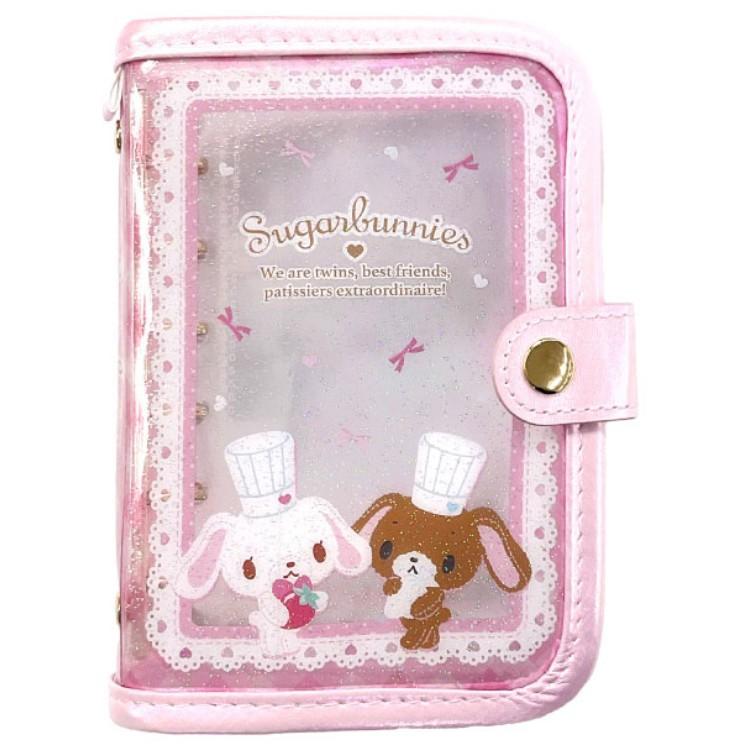 SPINNS x SANRIO | Sugarbunnies 6 Hole Sticker Binder 160×120×20mm (Patissers Pink)