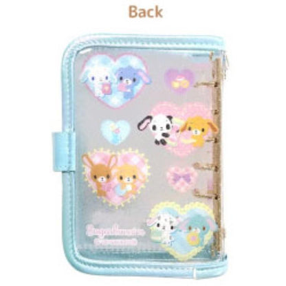 SPINNS x SANRIO | Sugarbunnies 6 Hole Sticker Binder 160×120×20mm (Patissers Blue)